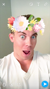 Snapchat Flower Crown